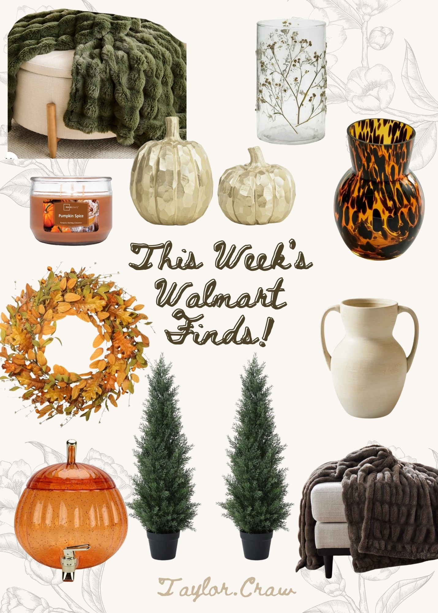 Walmart has so many good Fall decorations right now! All super reasonably priced, and some items are even on sale. 😍 

#LTKSaleAlert #LTKHome #LTKFindsUnder50