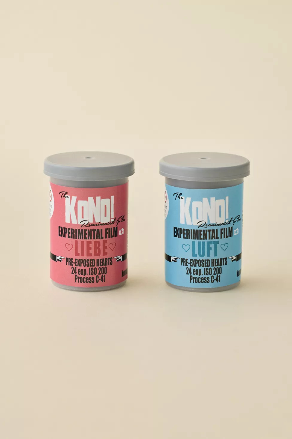 KONO! Love & Hearts Effects 35mm Film Set | Urban Outfitters (US and RoW)