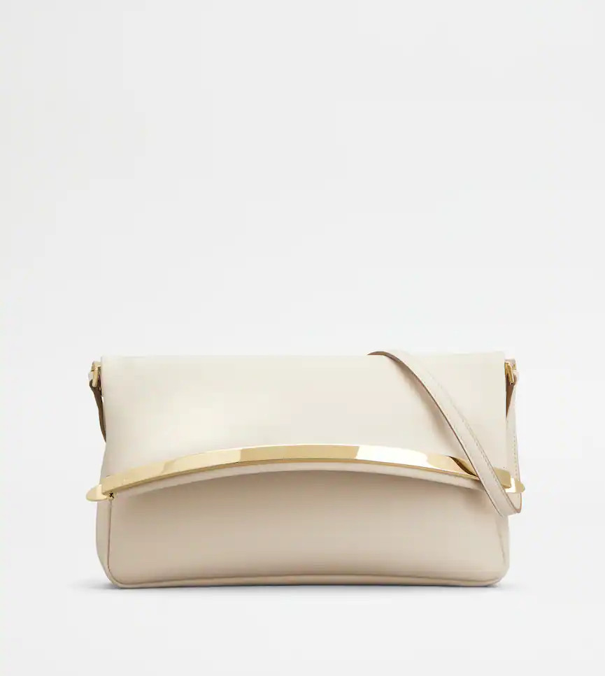 Tod's Magenta Bag Flap Bag in Leather Small | SPARE