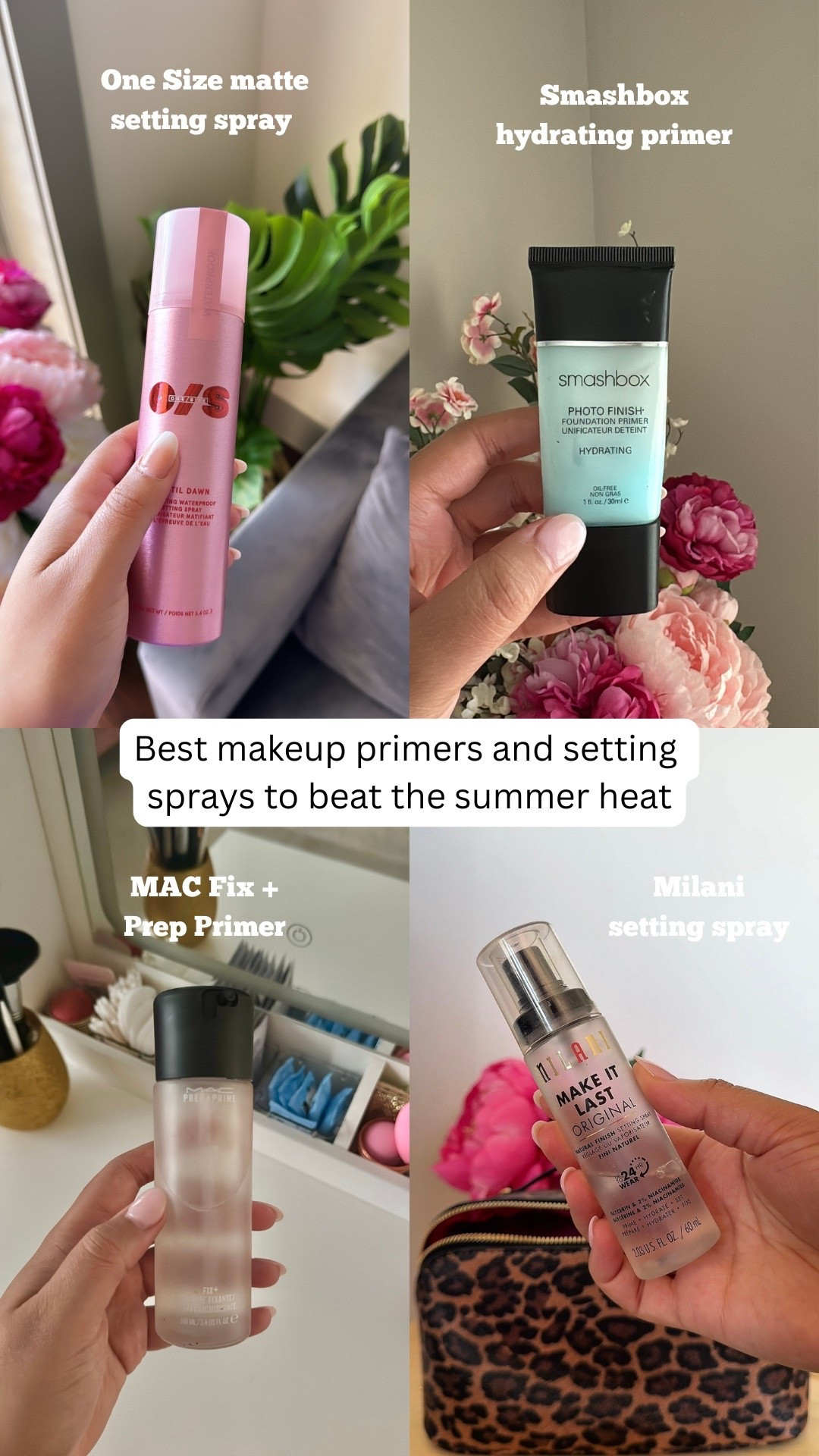 Best makeup primers and setting sprays to beat the summer heat ✨💦

#LTKgrwm #LTKSeasonal #LTKBeauty