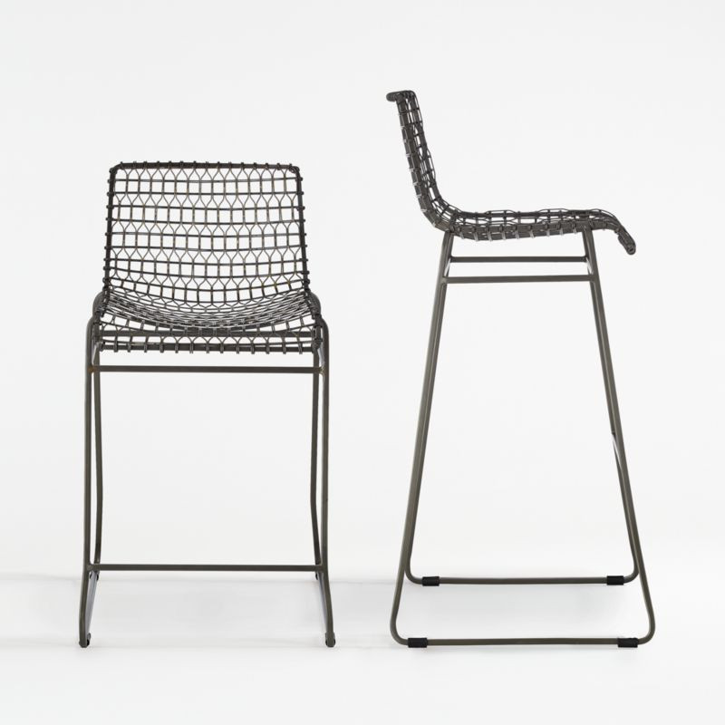 Tig Bar Stools | Crate & Barrel | Crate & Barrel