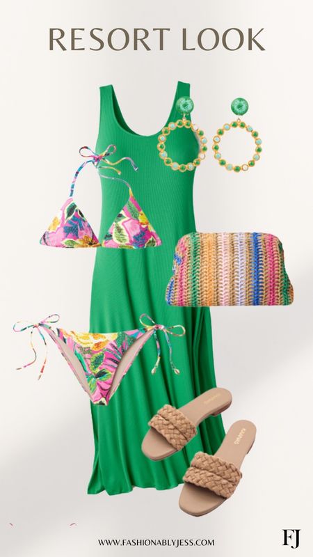 Cute summer outfit to lay by the pool! Summer resort wear 

#LTKswim #LTKstyletip #LTKover40