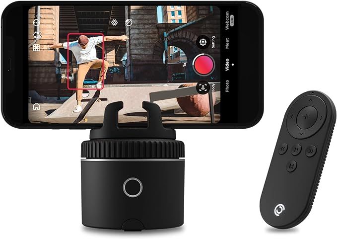 Pivo Pod Auto Motion Sensor Tracking Smartphone Pod & Holder for Handsfree 360° Rotation Video R... | Amazon (US)