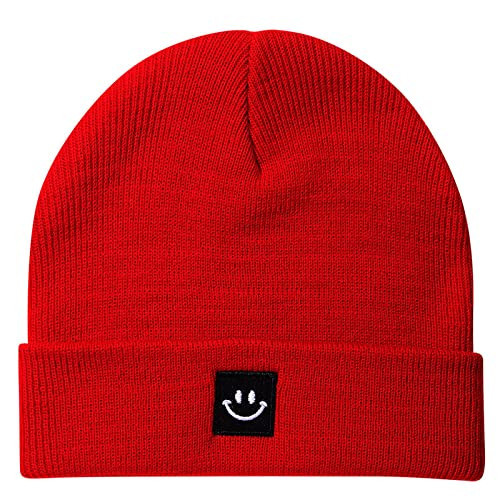 Paladoo Baby Beanie Hat for 3 4 5 6 7T Years Boys Girls Red | Amazon (US)