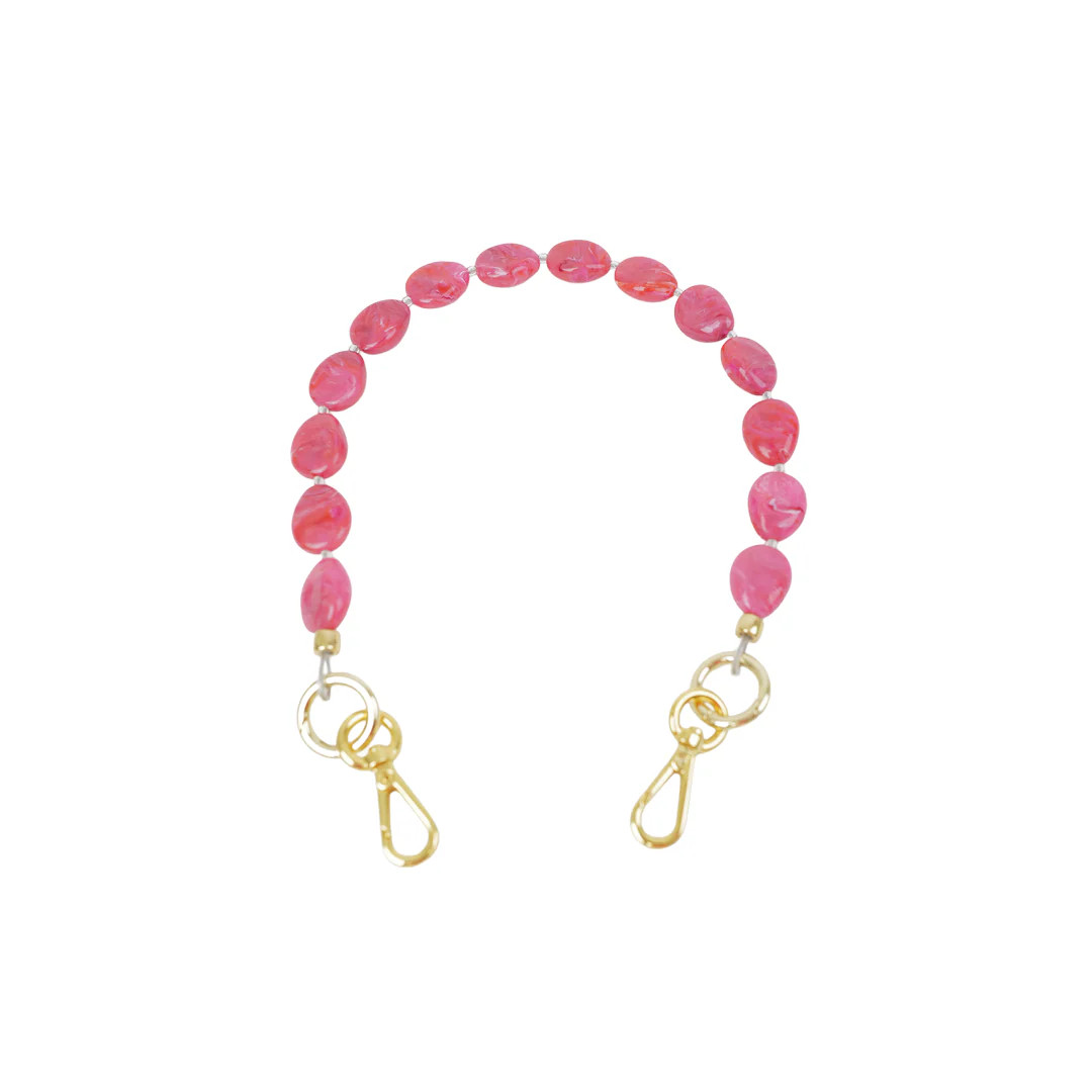 Clutch Strap | Raspberry Pink River Stone | The Lilley Line