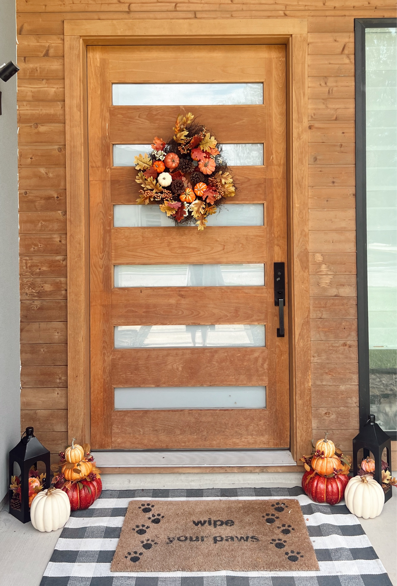 Front door fall refresh! Everything here is from Walmart. I love all the colors, how affordable it all is, and the amazing quality!! 🤎🍁

#LTKSeasonal #LTKStyleTip #LTKHome
