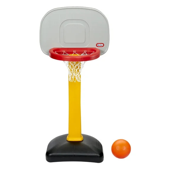 Little Tikes TotSports Basketball Set with Non-Adjustable Post | Walmart (US)
