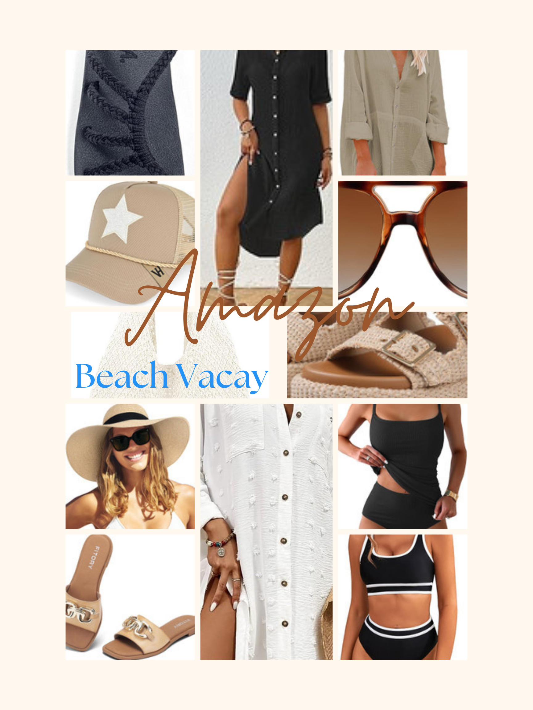 🌊✨ Get your beach vibes on with these must-have simple beach outfits! 🌴☀️ 

 #LTKSwim #LTKTravel #LTKShoeCrush