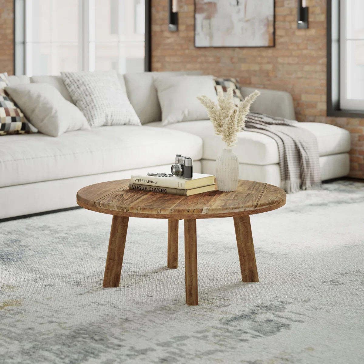 Mccorkle Solid Wood Single Coffee Table | Wayfair North America