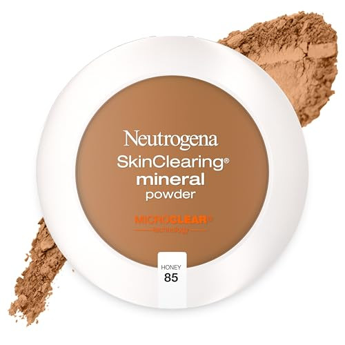 Neutrogena SkinClearing Pressed Mineral Powder, Honey 85, .38 oz | Amazon (US)
