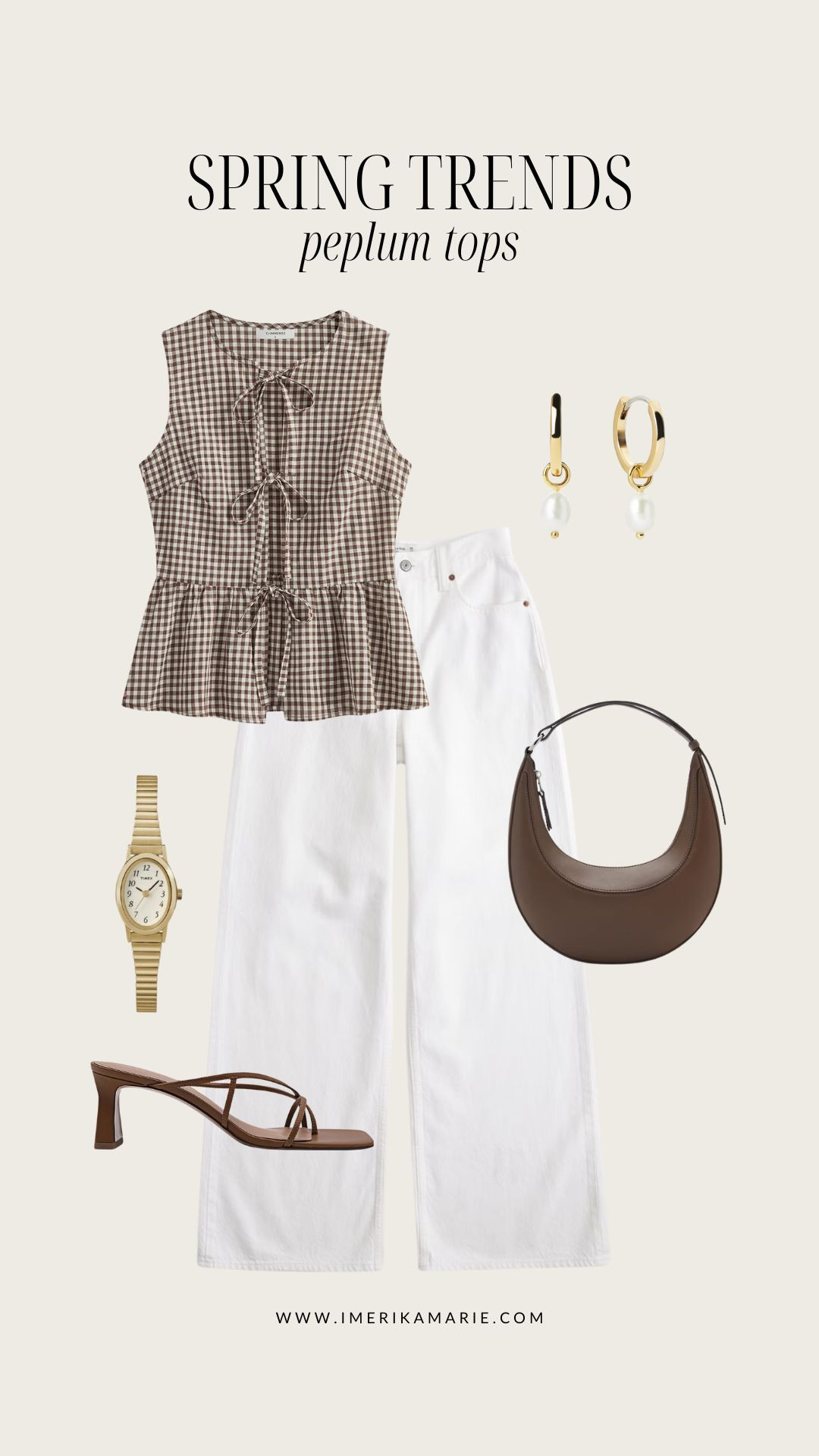 Spring Fashion Trends: Peplum Tops

Spring outfit. White jeans. Spring jeans. Spring date night outfit. Brown purse

#LTKStyleTip #LTKSeasonal #LTKFindsUnder100