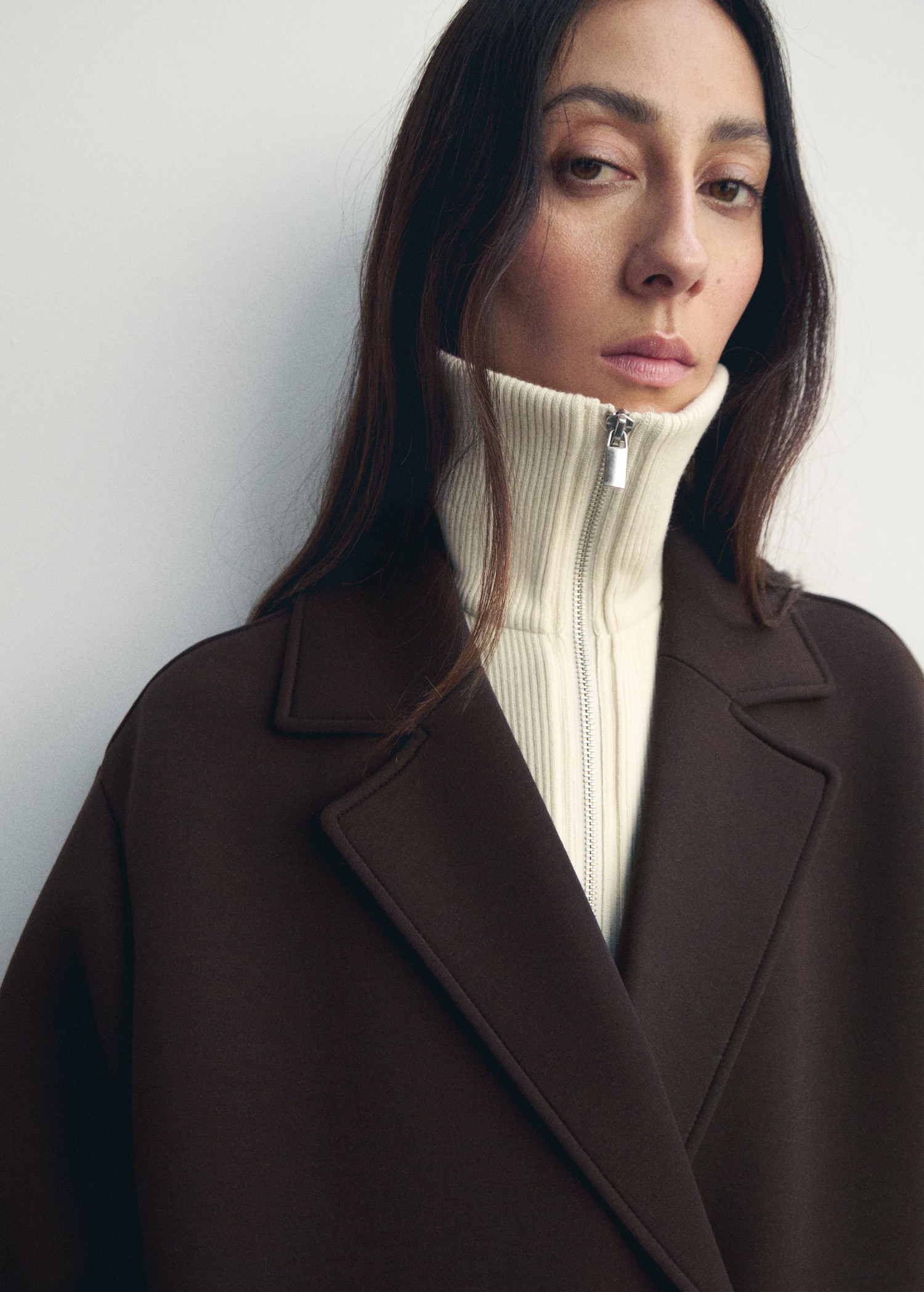 Long combined coat | Mango (US/MX/AU)