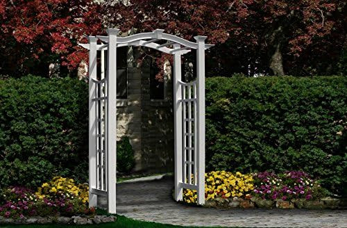 Florence 49"W x 94"H Vinyl Arbor | Amazon (US)