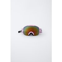 Zara - Ski Text Goggles With Case Ski Collection In Pink - M - Kids | Zara UK