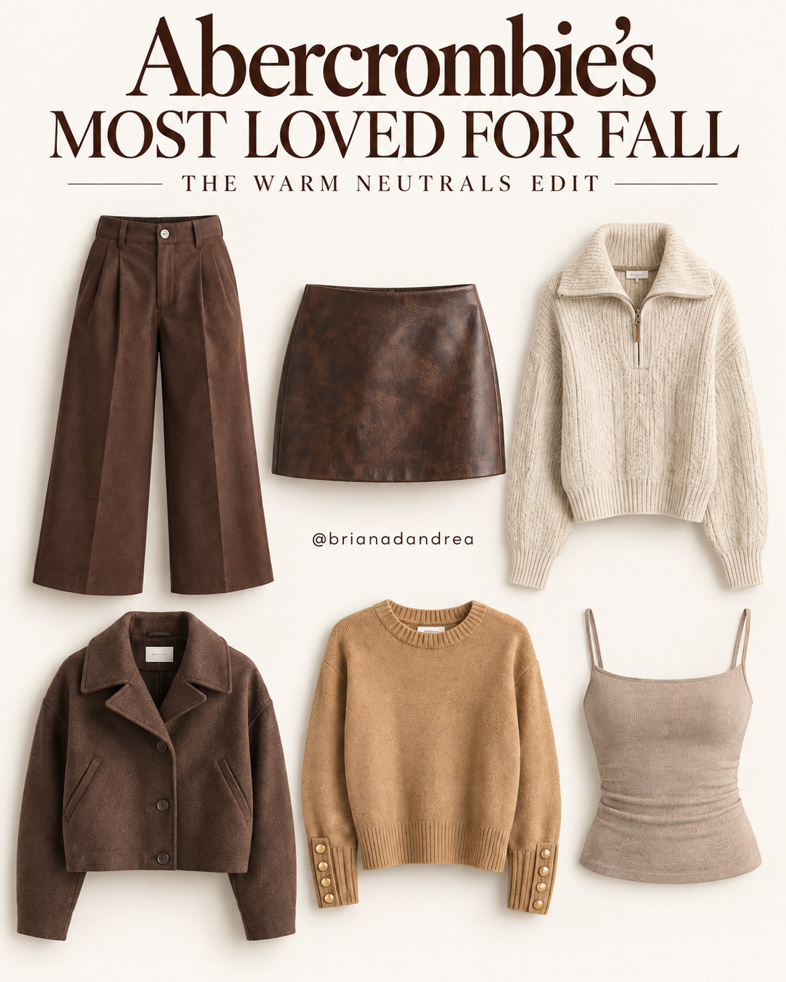 Abercrombie is having a major sale and these are my top fall finds!! Sale starts tomorrow 10/10-10/11! 🤎🤎 Use code AFLTK for an extra 20% off!!!