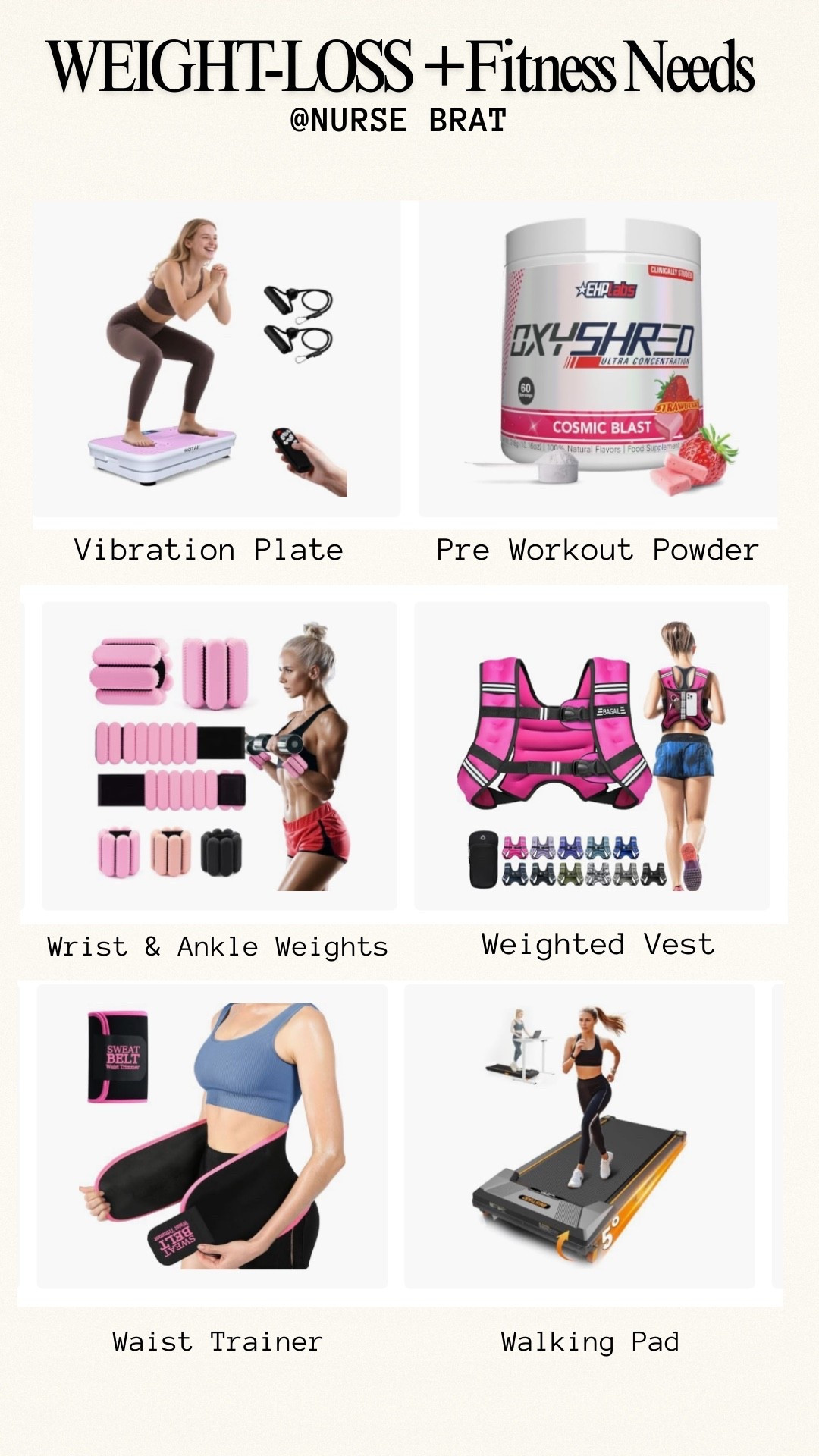 Fitness Needs that helps during your fitness journey! 

#LTKfitnessgoals #LTKvlog #LTKActive