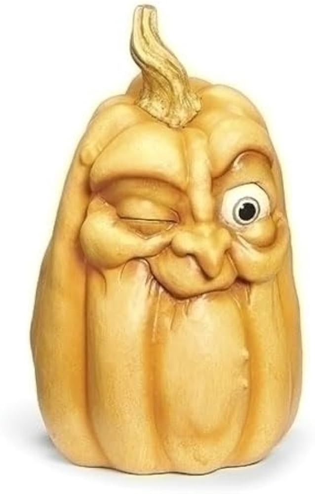 Roman 15" Pumpkin with Old Man Face, Halloween Decor | Amazon (US)