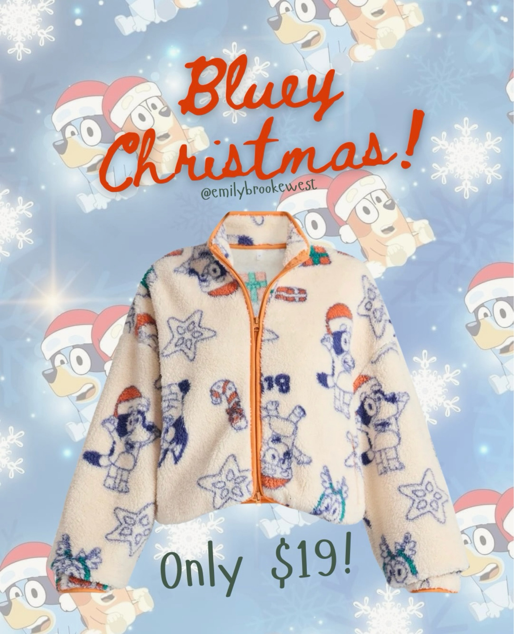 The cutest and affordable bluey Christmas jacket! 🎄

#LTKSeasonal #LTKHoliday #LTKGiftGuide