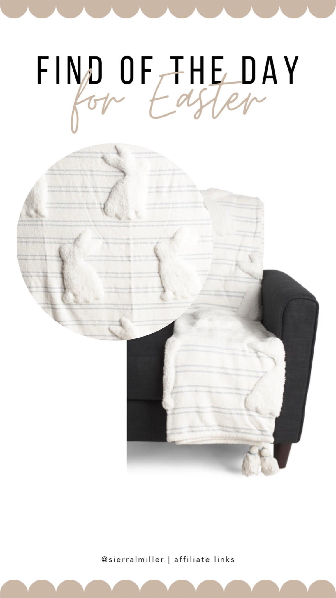 Viral Homegoods and tjmaxx easter blanket 

#LTKHome #LTKFamily #LTKSeasonal