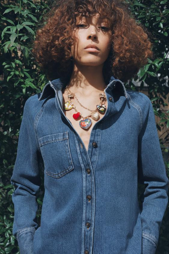 PACK OF 2 HEART NECKLACES | Zara US