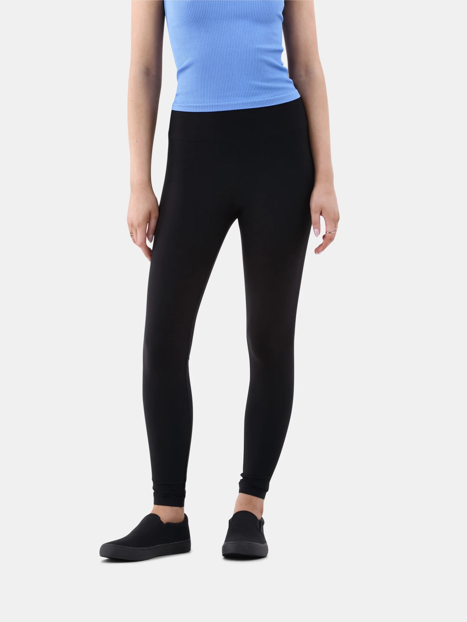 No Boundaries Sueded Ankle Leggings, 27.5”Inseam, Women's | Walmart (US)