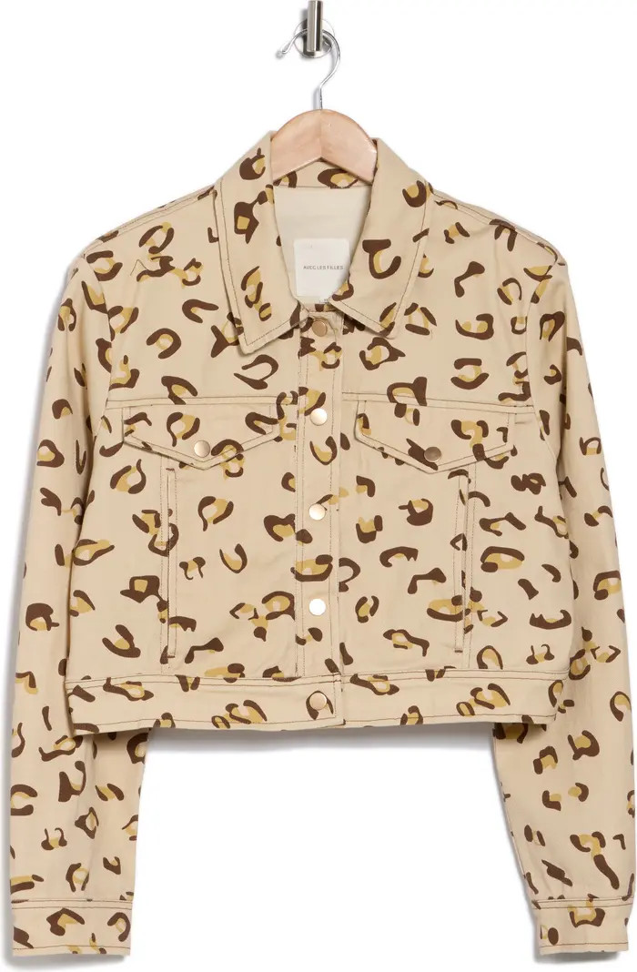 Avec Les Filles Cropped Cargo Trucker Jacket | Nordstromrack | Nordstrom Rack