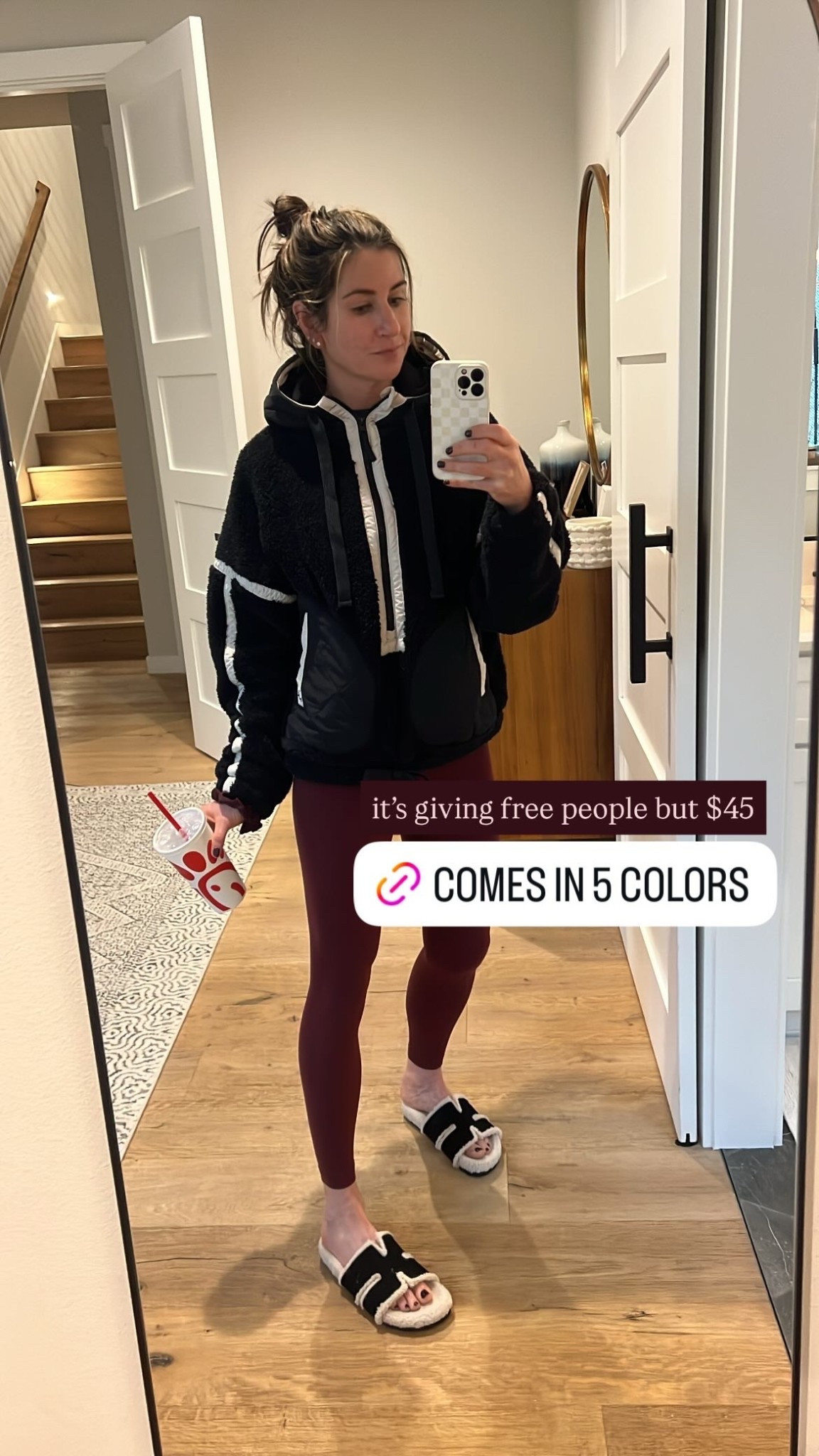 Coziest fleece 1/2 zip under $50. Runs oversized (I got a small)

#LTKFindsUnder50 #LTKStyleTip #LTKOver40