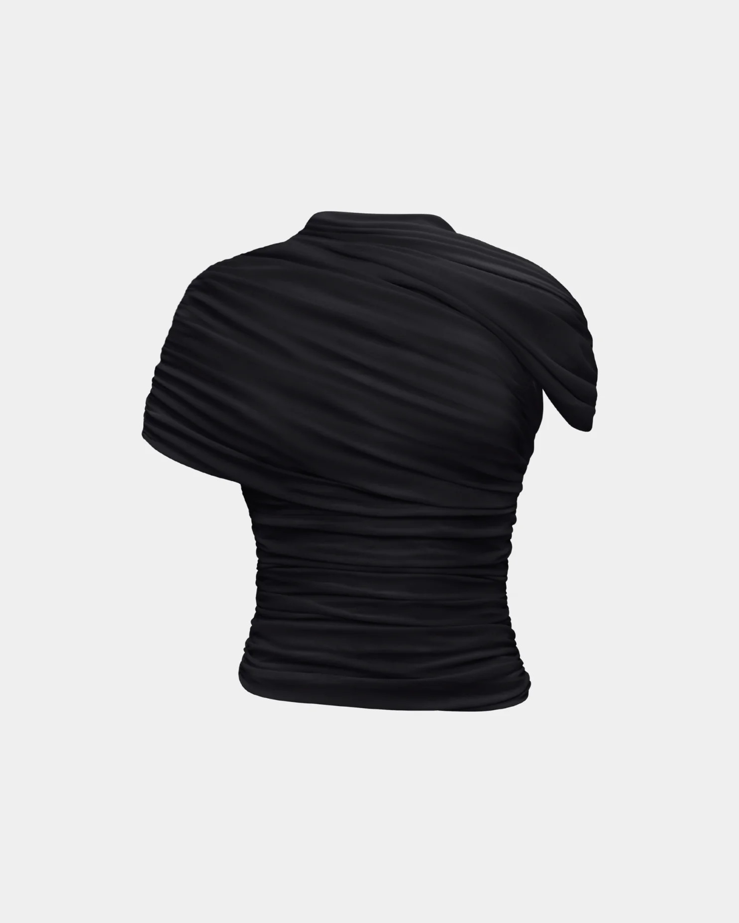 The Draped Shoulder Top | Heiress Beverly Hills