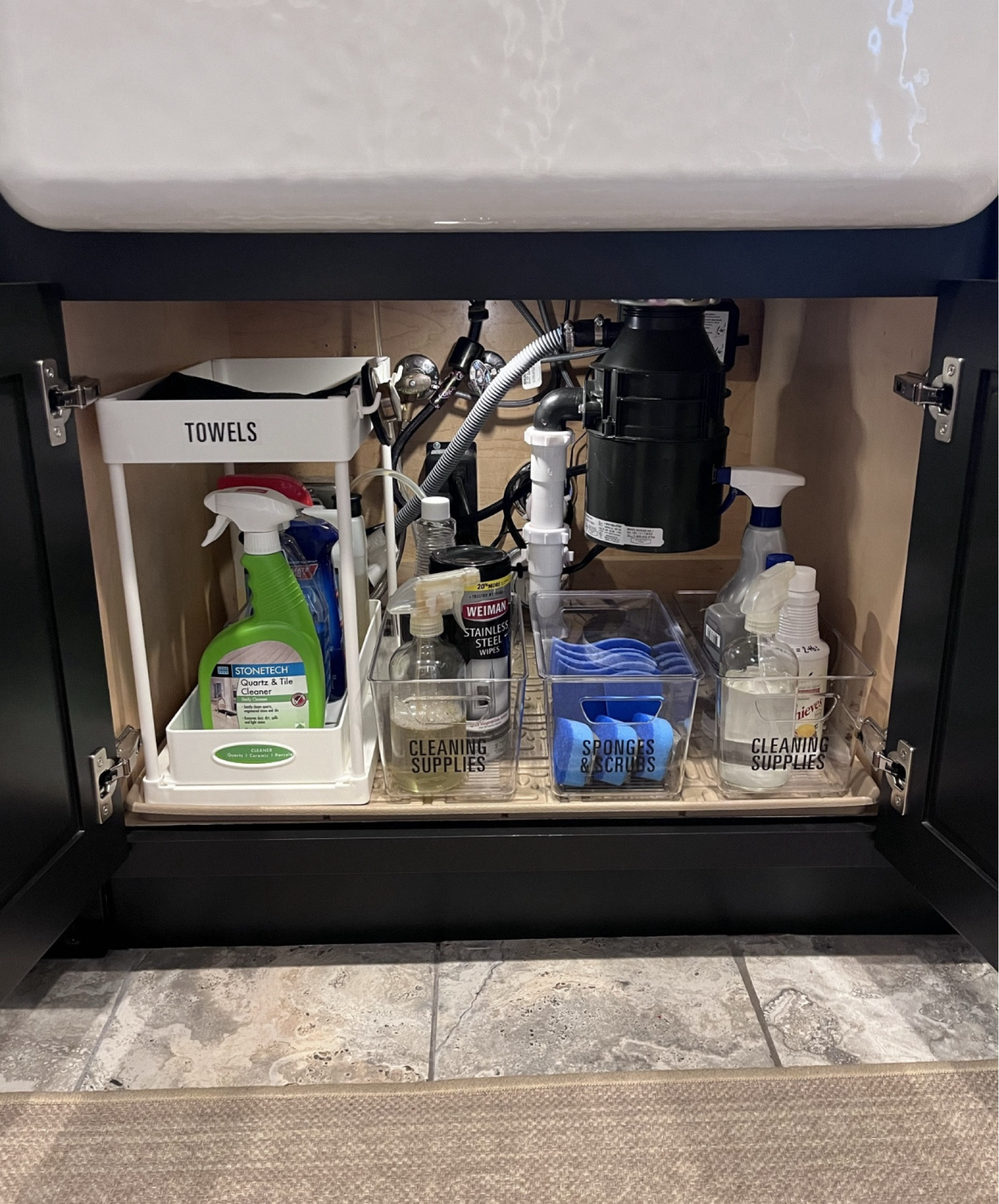 Under Sink Cabinet Organization and Water Protection

I listed everything I use to keep our kitchen island storage organized and safe from water leaks ❤️

rise + SHINE
Southworth Design 

#farmhouse sink | kitchen island |cabinet storage | cabinet organization | xtreme mats | kohler | storage containers | clear bins |  stackable bins | kitchen organization

#LTKFamily #LTKHome #LTKFindsUnder50