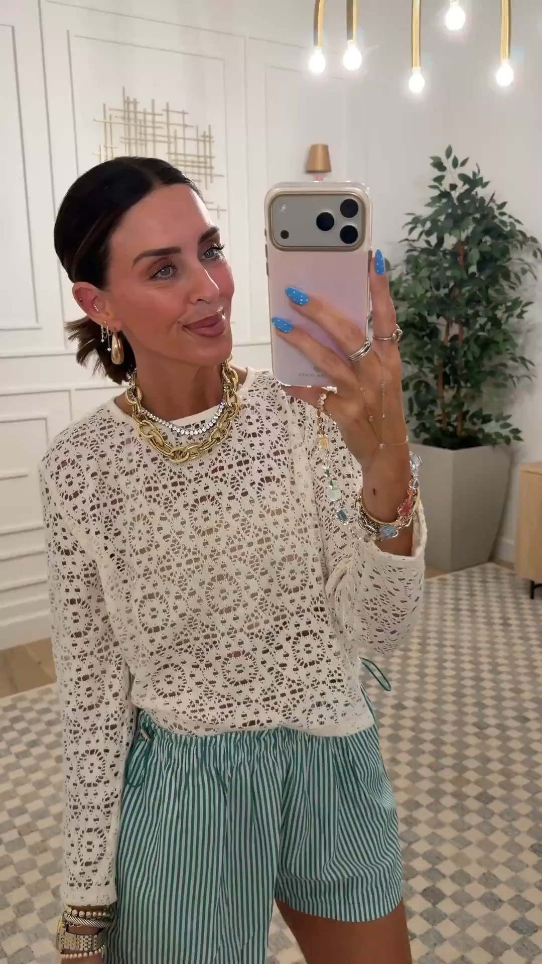 Seeesucker shorts - size M
Tanks - size S
Tee - size S
Long sleeve - size S



#LTKootd #LTKSeasonal #LTKSwim