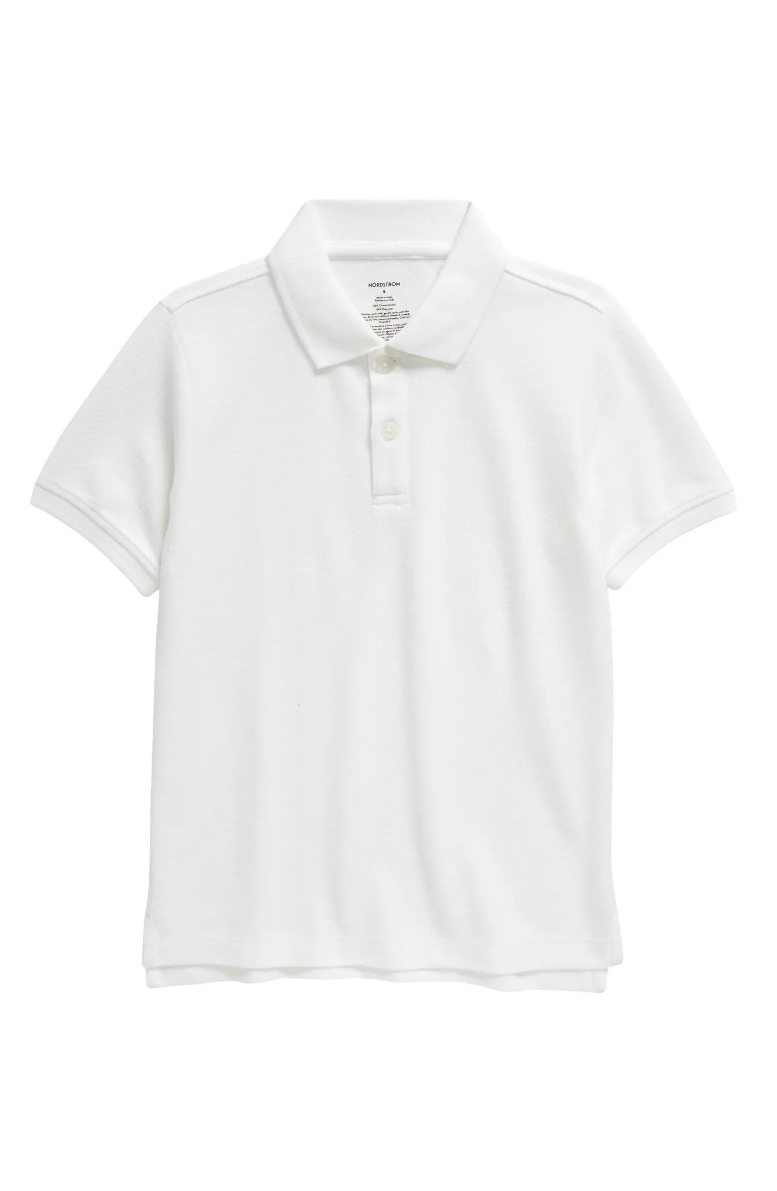 Kids' Piqué Polo | Nordstrom
