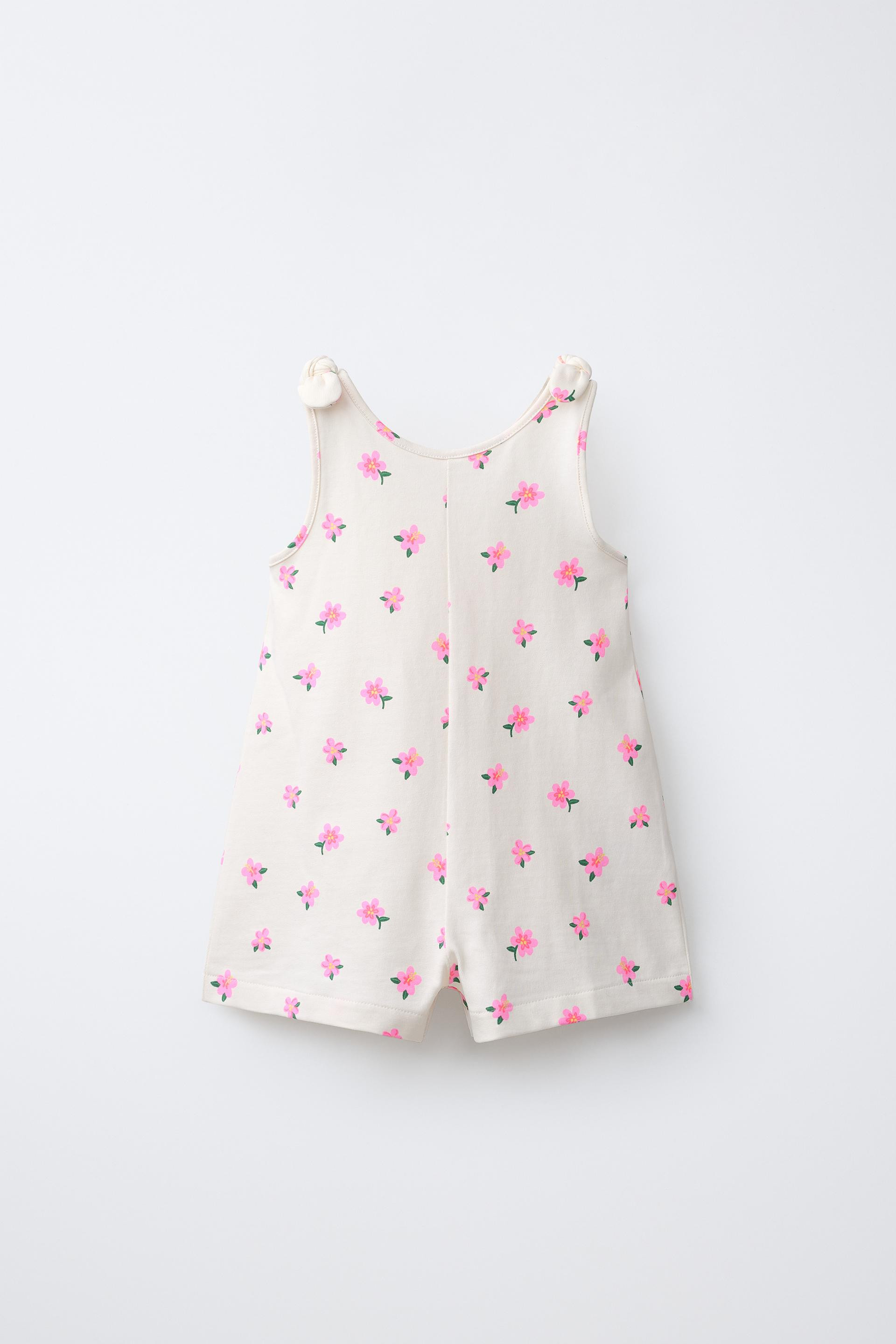 SHORT FLORAL JUMPSUIT | Zara US
