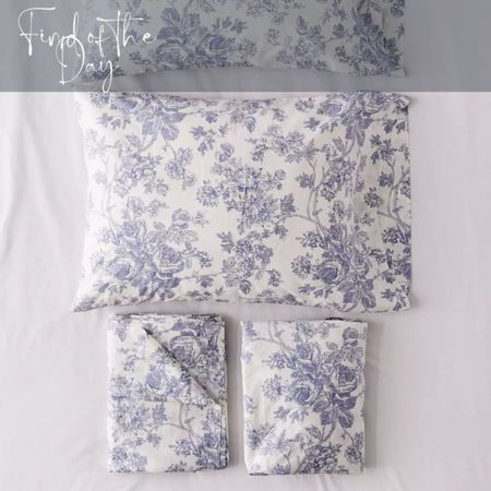 Add a touch of Spring to your bedroom with this toile bed sheet set! This set is a great way of adding some color and pattern into your home  

#LTKhome #LTKfamily #LTKSeasonal