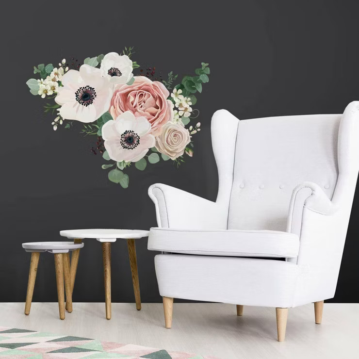 Fresh Floral Peel and Stick Giant Wall Decal - RoomMates | Target