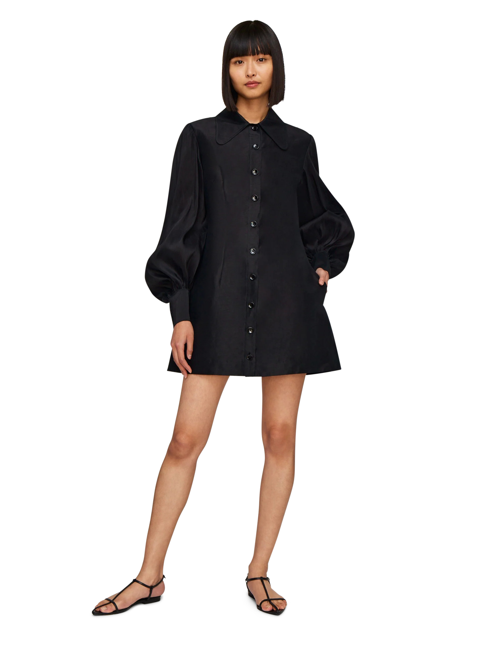 The Fields Linen Mini Dress | LEO LIN