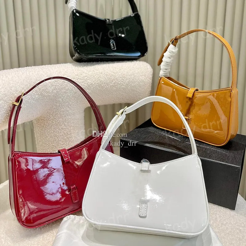 With Box Le5a7 Hobo Bag Patent Leather Women Luxurys Handbags Purses Wallets Crocodile Embossed U... | DHGate