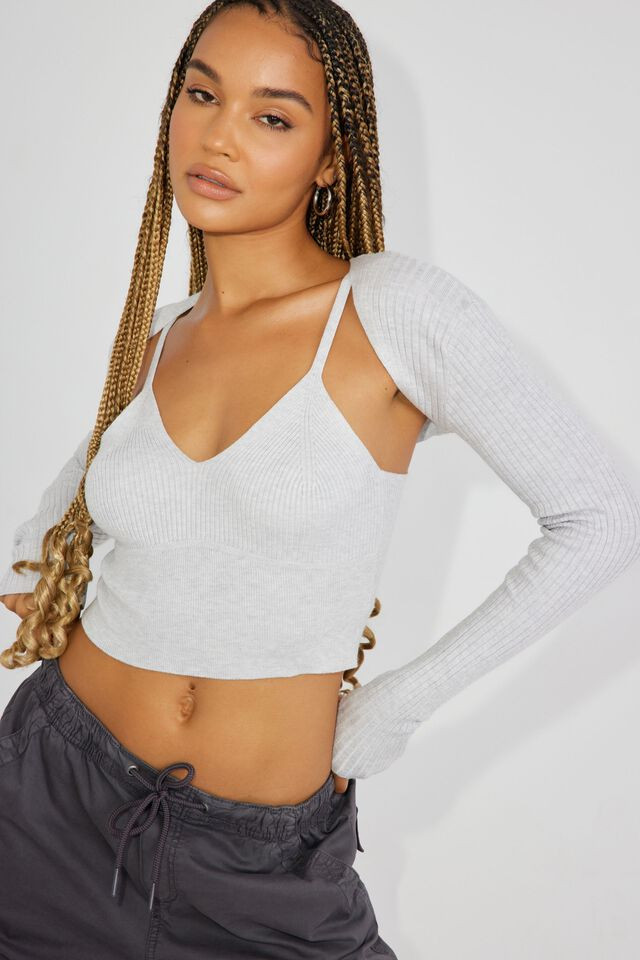 Ribbed Shrug | Garage Clothing