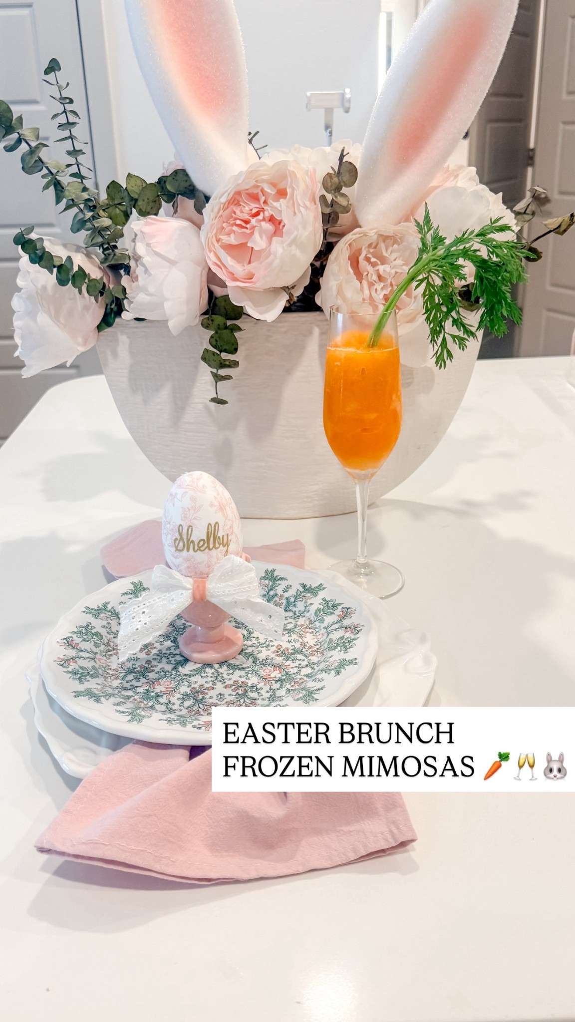 Links for the frozen carrot mimosas

I personally did 16 oz of Prosecco, 8 oz of orange juice, about 4 oz of carrot juice and a splash of Campari 

But you can switch up the ratio depending on how sweet you want it!

#LTKSeasonal #LTKfoodie #LTKSaleAlert