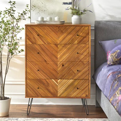 34'' W 4 - Drawer Dresser | Wayfair North America