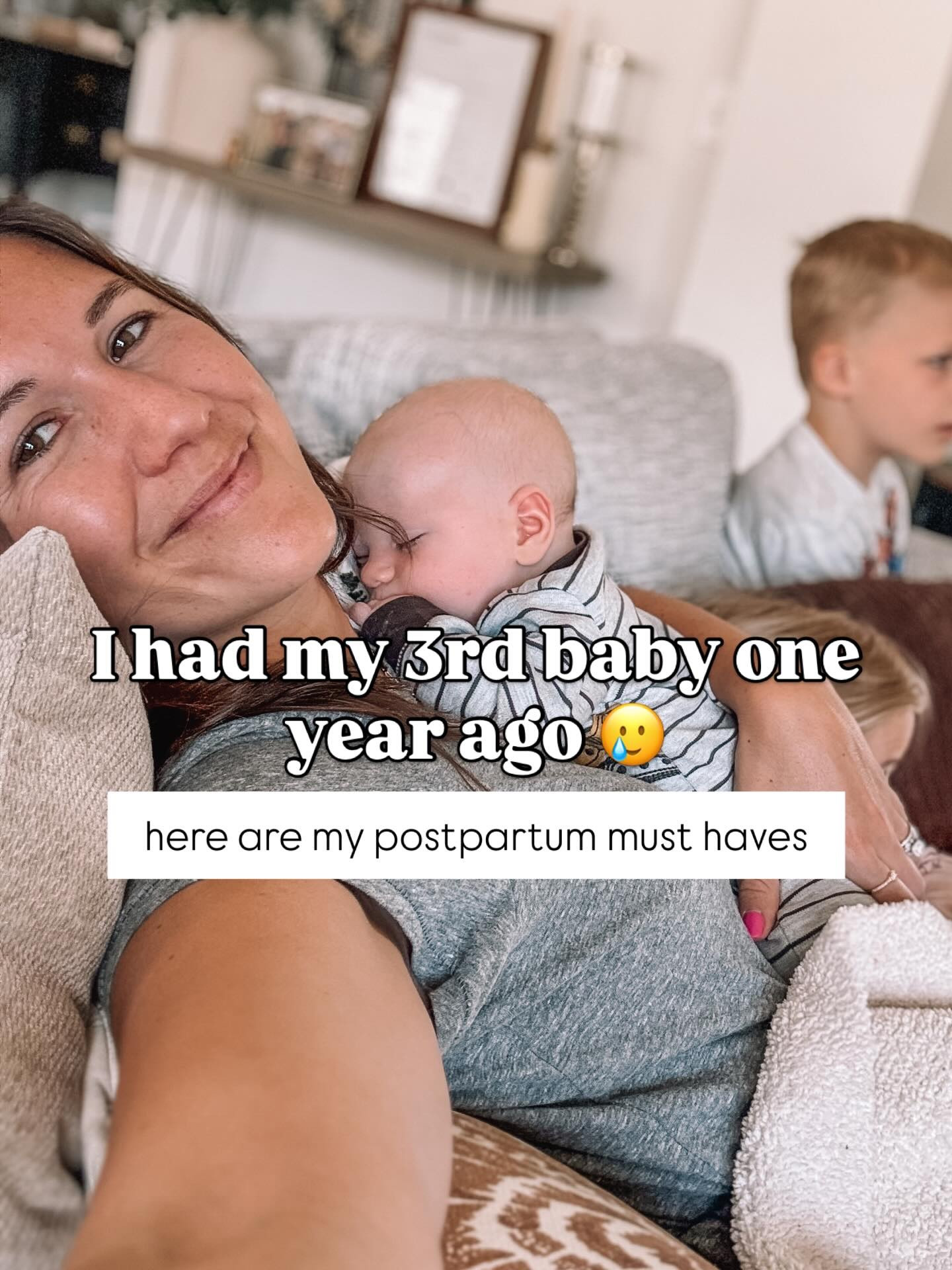 Mom x3 - postpartum must haves. Comment YES & I’ll message you all the details.

The best drawstring jeans & shorts, comfy sneakers, nursing bras, car seat stroller, reclining chair & more 💫

#postpartum #momof3 #momsofinstagram #postpartumjourney #postpartummom #motherhood #mommusthaves #postpartummusthaves 

Postpartum journey, mom of three, moms of IG, mom of 3