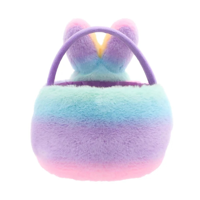 PEEPS® Rainbow Bunny Plush Easter Basket | Walmart (US)