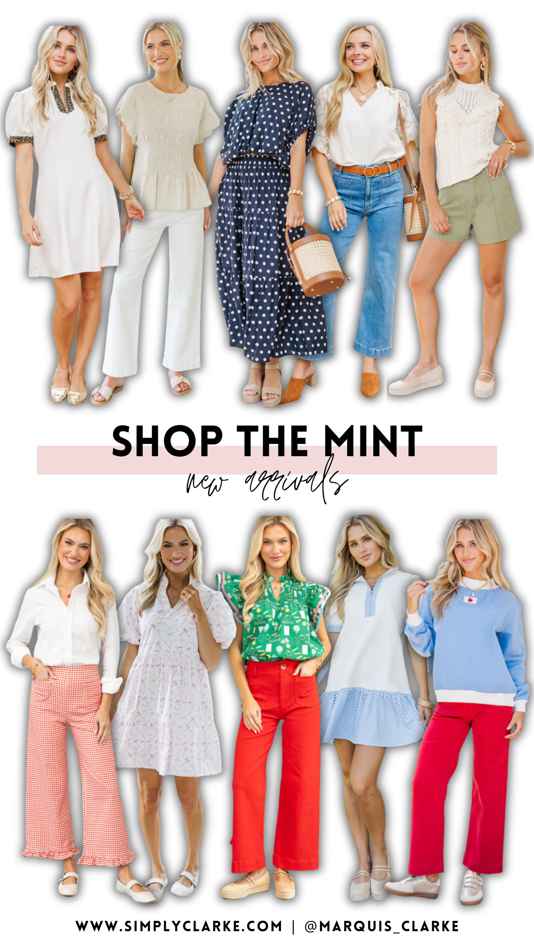 Fresh arrivals just dropped at Shop the Mint! So many cute pieces for summer now and early fall that you'll be reaching for on repeat!

 

 #LTKgrwm #LTKootd #LTKmomlife