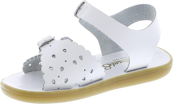 FOOTMATES Girl's Eco-Ariel (Infant/Toddler/Little Kid) Flat Sandal | Amazon (US)