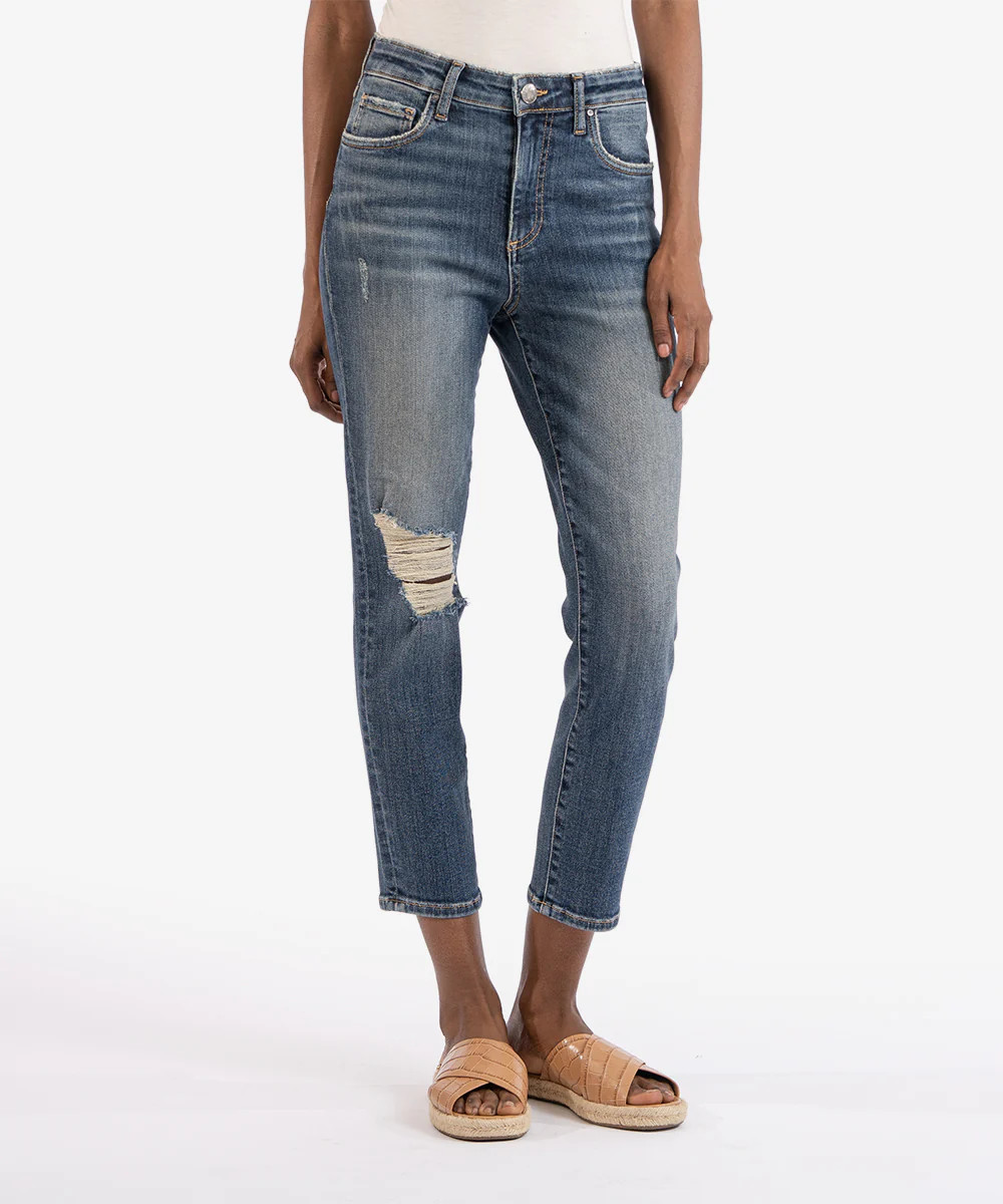Catherine Crop High Rise Straight Leg, Exclusive (Renew Wash) - Kut from the Kloth | Kut From Kloth
