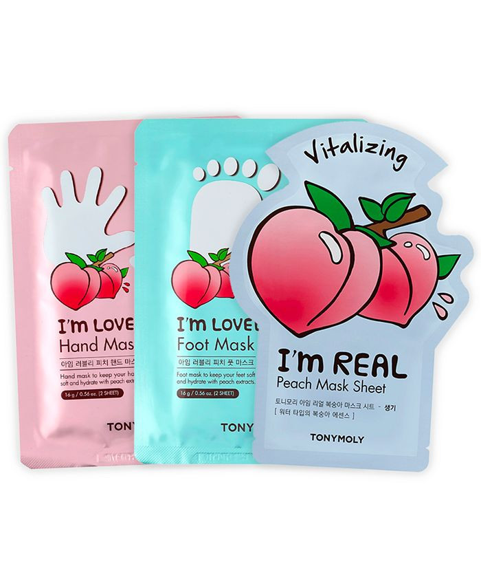 3-Pc. I'm Peach Head To Toe Body Mask Set | Macys (US)