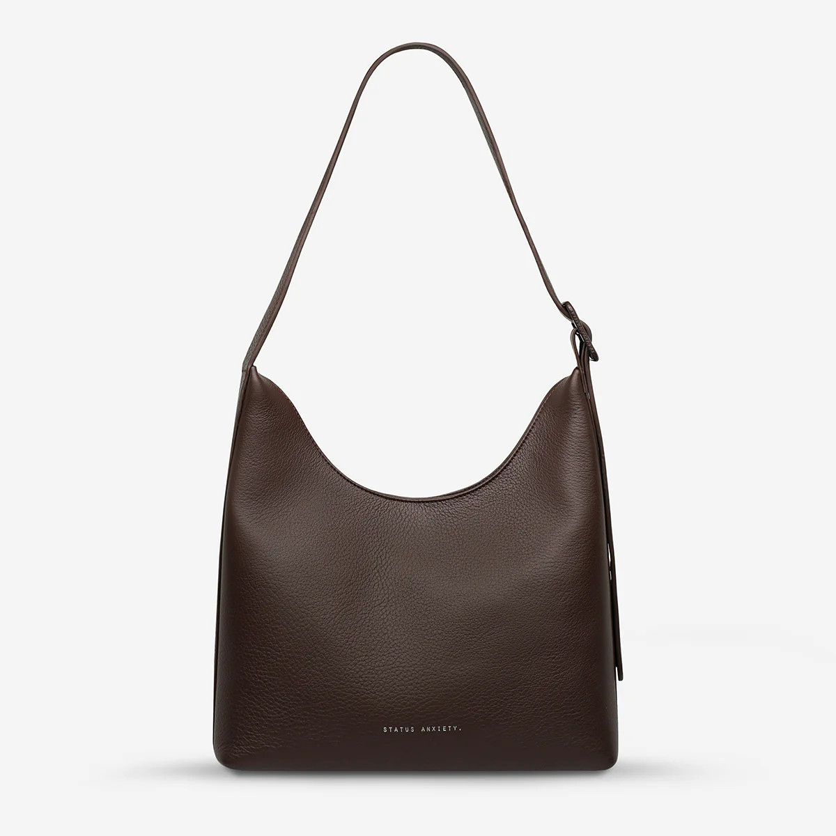 Take You Higher Women's Cocoa Leather Tote Bag | Status Anxiety® | Status Anxiety 