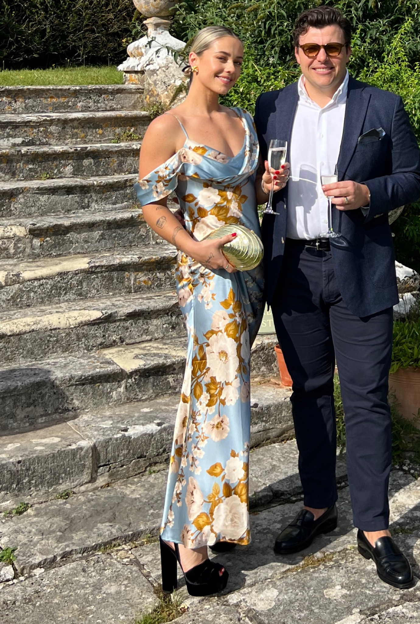 The English wedding guest outfit ♥️ #reformation #aquazara #simkhai