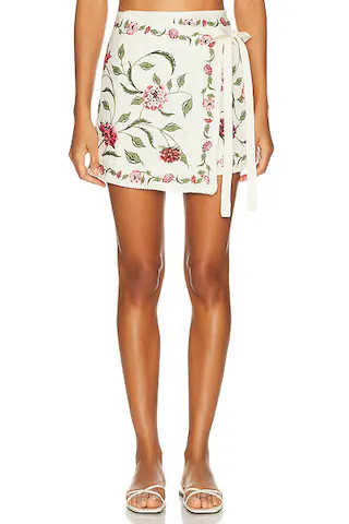 Luna Mini Sarong Skirt | FWRD 