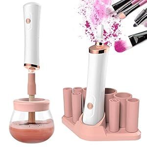 Senbowe Upgraded Makeup Brush Cleaner and Dryer Machine, Electric Cosmetic Automatic Brush Spinne... | Amazon (US)