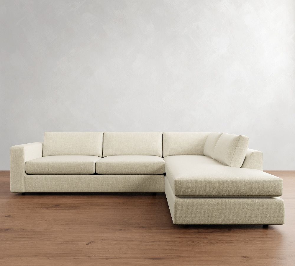 Carmel Wide Arm Return Bumper Sectional (113"&ndash;125") | Pottery Barn (US)
